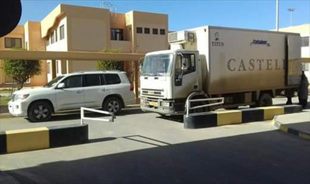الكتيبة «204 دبابات» تقدم مساعدات طبية إلى مركز بنغازي الطبي