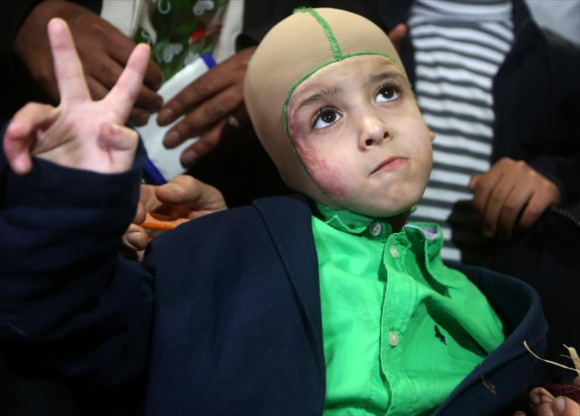 رونالدو يقابل طفل فلسطيني نجا من حرق مستوطنين