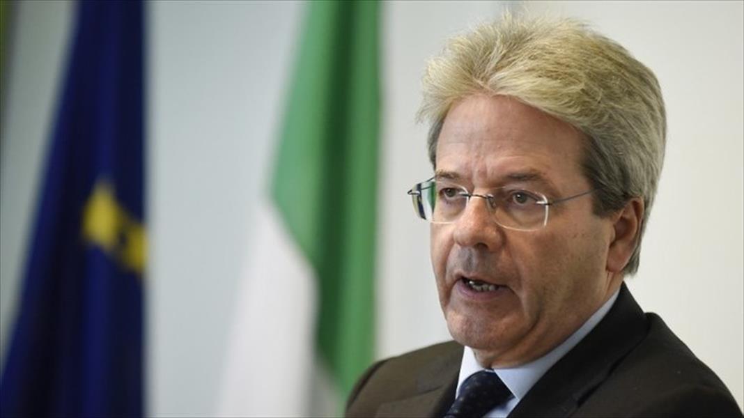 جنتيلوني: اجتماع روما لا يعني بدء عمليات عسكرية في ليبيا