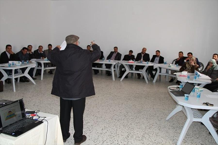 ورشة عمل حول ضمان الجودة وتطوير الأداء بجامعة السنوسي في البيضاء‎