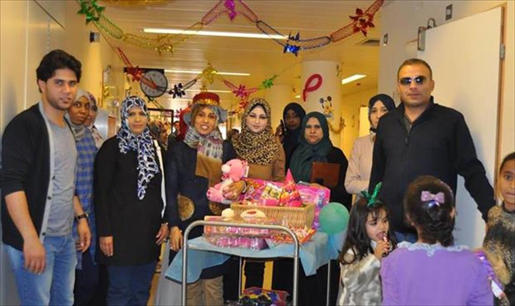 بالصور.. «بنغازي الطبي» يحتفل بعيد الأمومة والطفولة