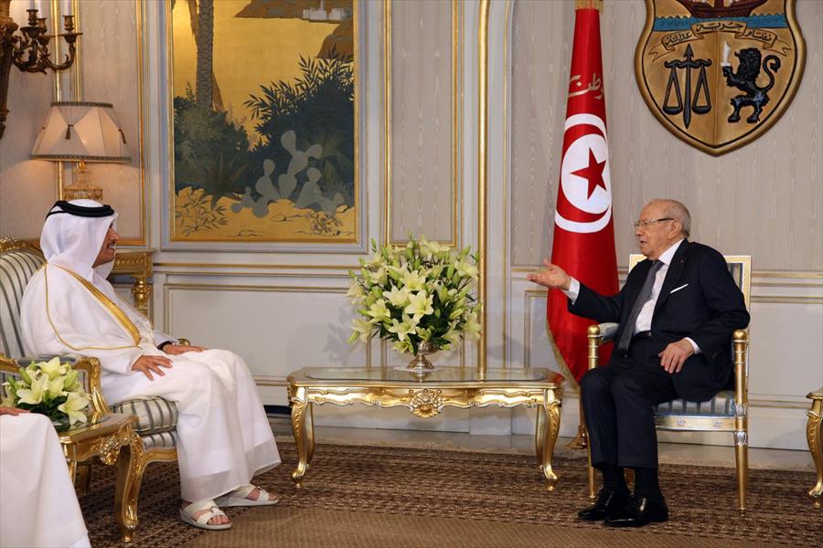 مباحثات تونسية - قطرية حول القضايا الإقليمية والدولية
