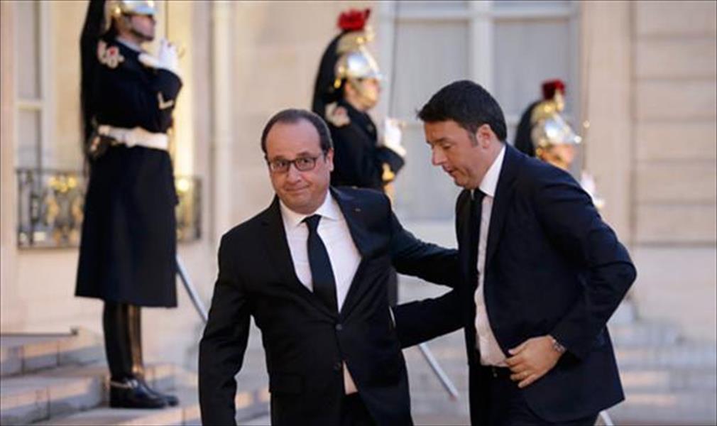 سباق فرنسا وإيطاليا حول توجيه الوضع في ليبيا