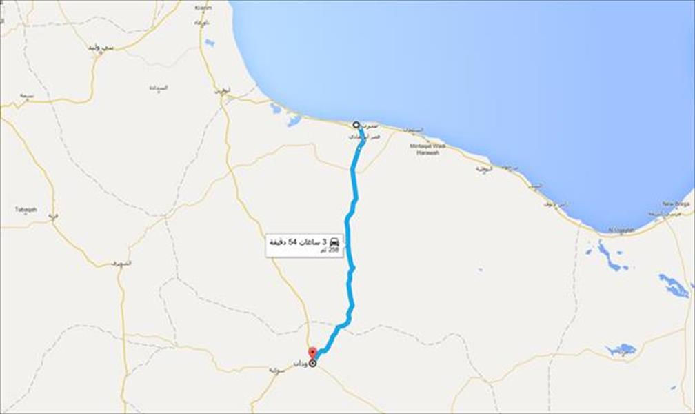 إغلاق الطريق الرئيسي بين ودان وسرت إثر اشتباكات بين الجيش و«داعش»