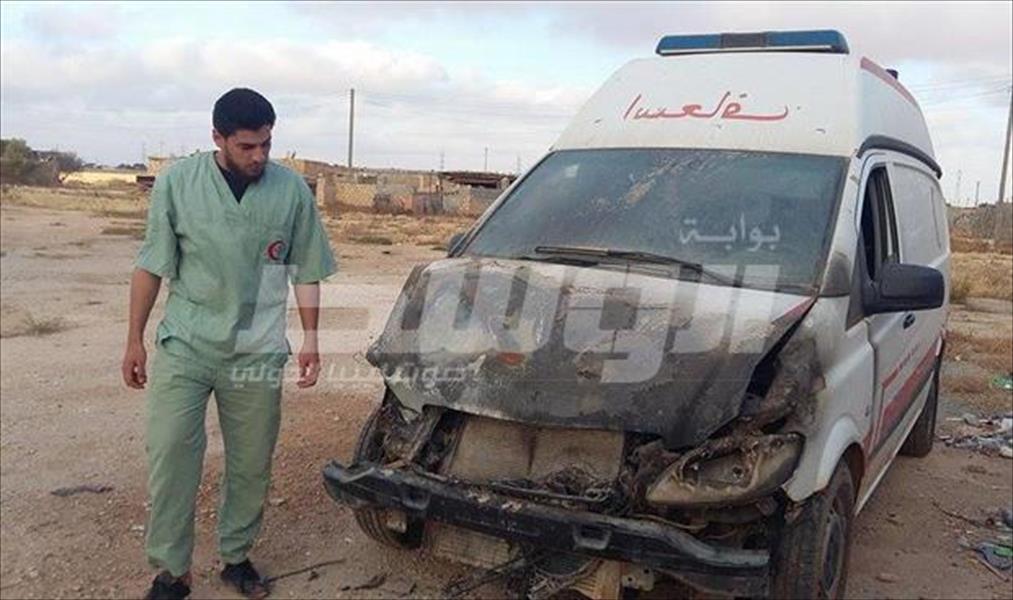 نجاة نائب مدير المستشفى الميداني من الهجوم الانتحاري غرب بنغازي