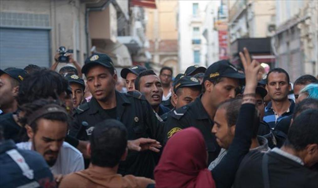 مواجهات بين وحدات الأمن التونسي ومحتجين في قرقنة