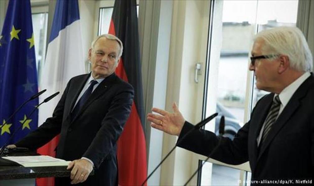 وزيرا خارجية فرنسا وألمانيا في طريقهما إلى طرابلس