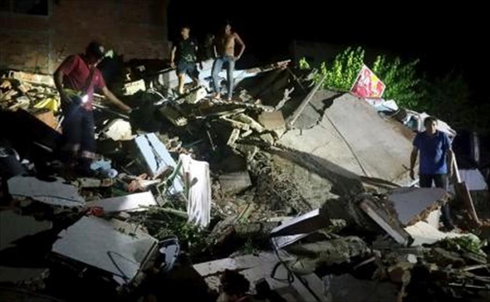 زلزال بقوة 7.8 يقتل العشرات في الإكوادور