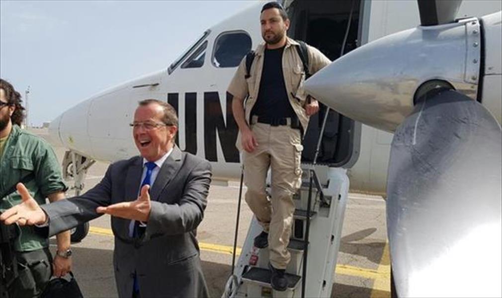 كوبلر يصل طرابلس للقاء المجلس الرئاسي