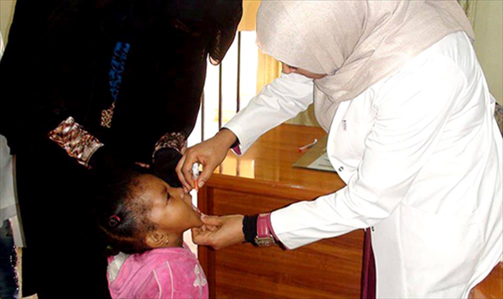 تواصل الحملة الوطنية للتطعيم ضد شلل الأطفال في سبها