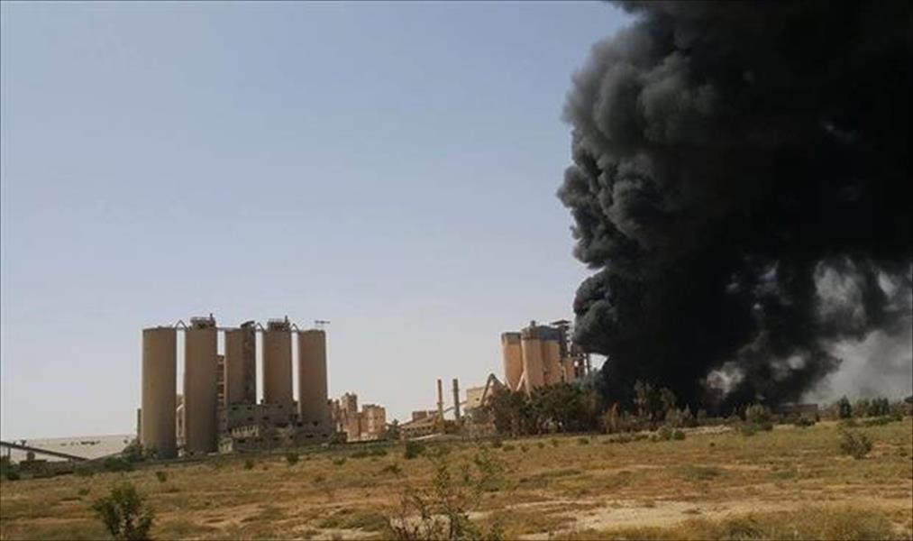«الصاعقة» تعلن السيطرة الكاملة على مصنع الأسمنت في بنغازي