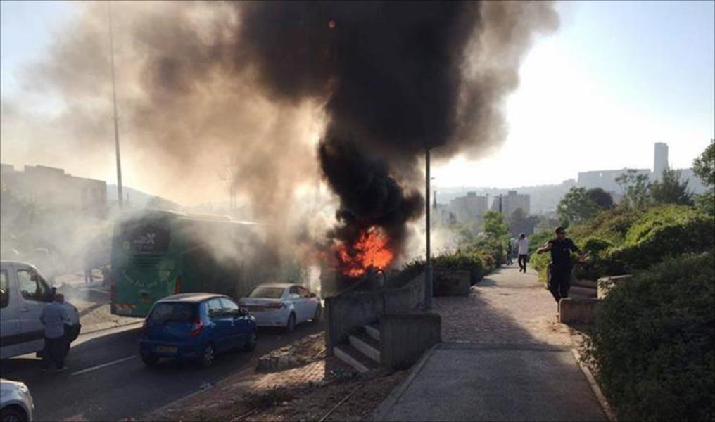 إصابات في انفجار حافلة جنوب القدس