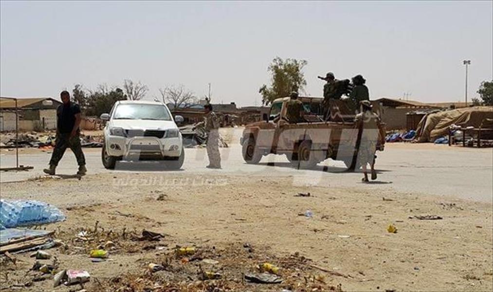 الجيش يسيطر على مواقع جديدة بمحيط جزيرة مصنع الأنابيب في بنغازي