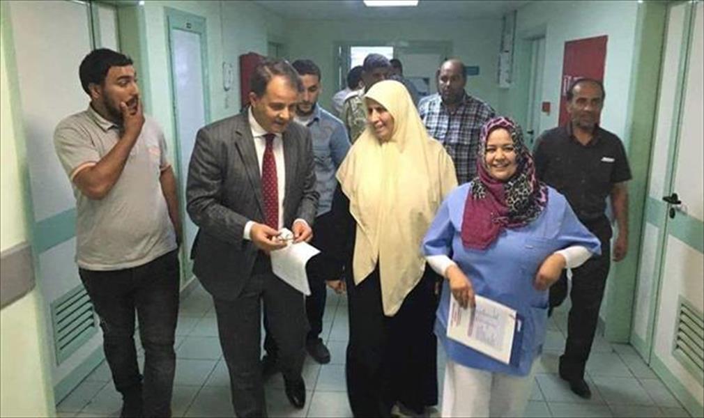 وزير الصحة يتفقد مستشفى المرج المركزي التعليمي‎