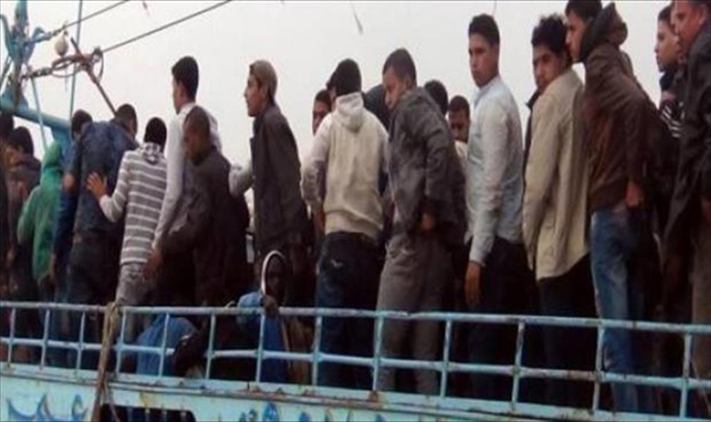 إحباط محاولة 44 شخصًا للهجرة غير الشرعية لإيطاليا عبر ساحل الإسكندرية