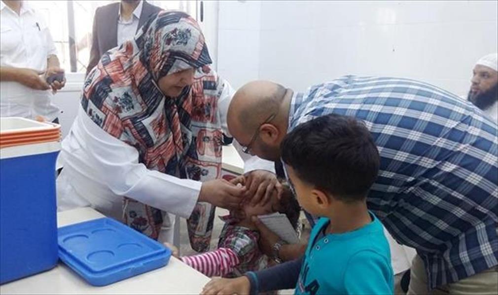 تطعيم 116ألفًا و870 طفلاً ضد شلل الأطفال في بنغازي