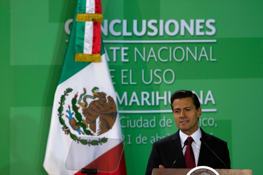 الرئيس المكسيكي يشرع إستخدام الماريغوانا