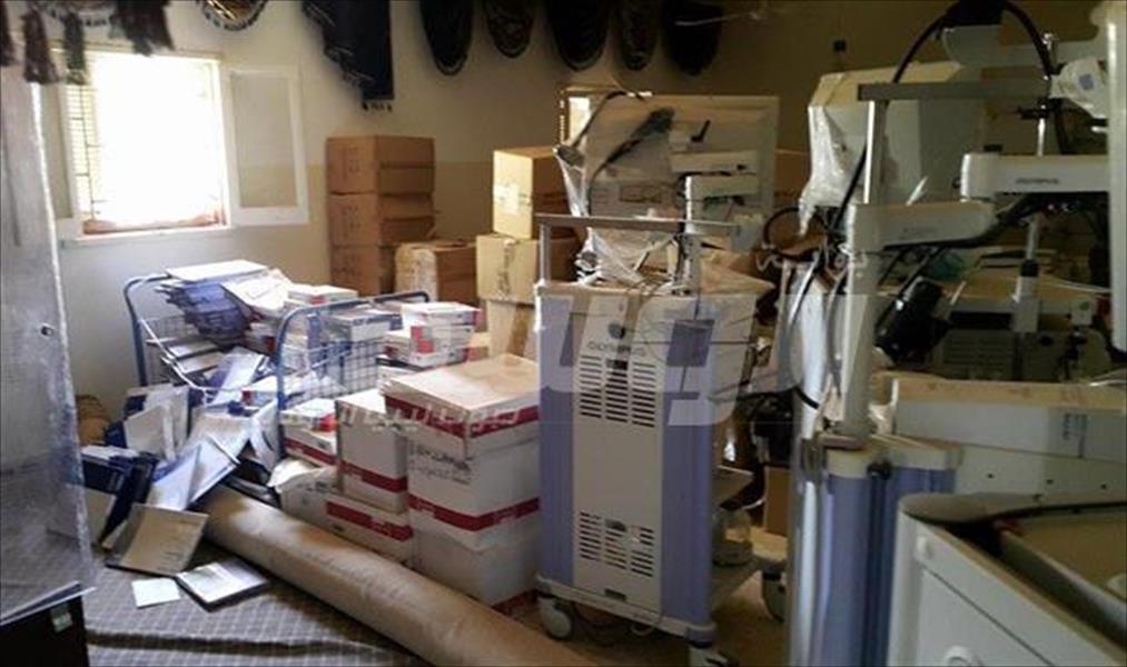 قوات «الصاعقة» تعثر على مخزن للأدوية والمعدات الطبية في القوارشة