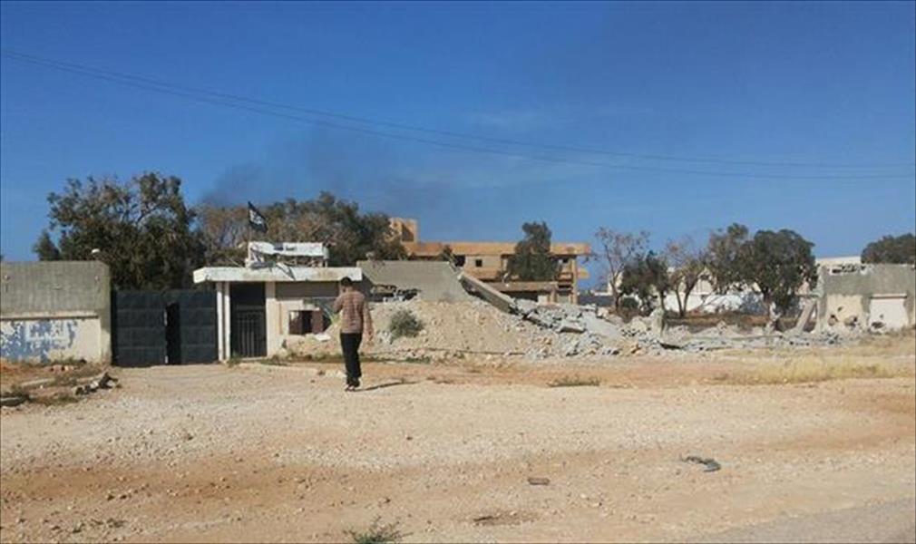 سلاح الجو الليبي يقصف معسكر أنصار الشريعة في درنة