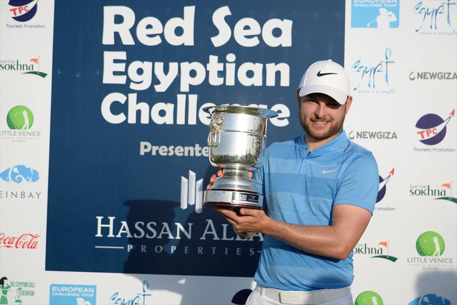 بالصور: الإنجليزي سميث بطل التحدي الأوروبي للجولف بمصر