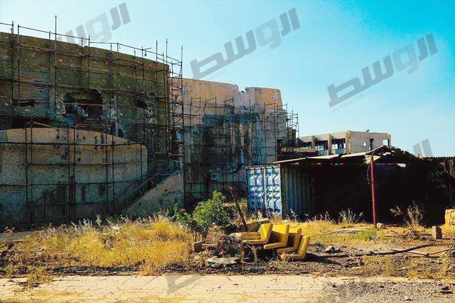 مجلس جامعة بنغازي يتفقد مبنى الإدارة الرئيسي ومقار الكليات بعد تحريرها