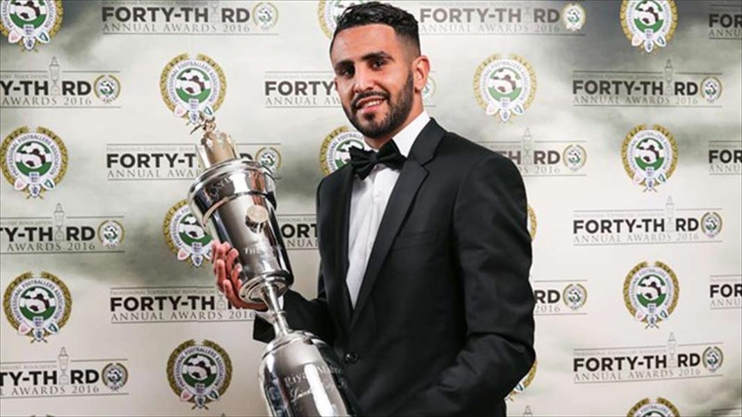 «محرز» أول عربي يتوج كأفضل لاعب في الدوري الإنجليزي