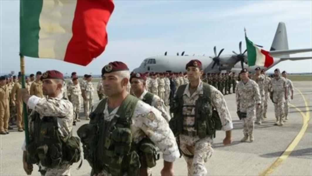 رئاسة الأركان الإيطالية تنفي إرسال 900 جندي إلى ليبيا