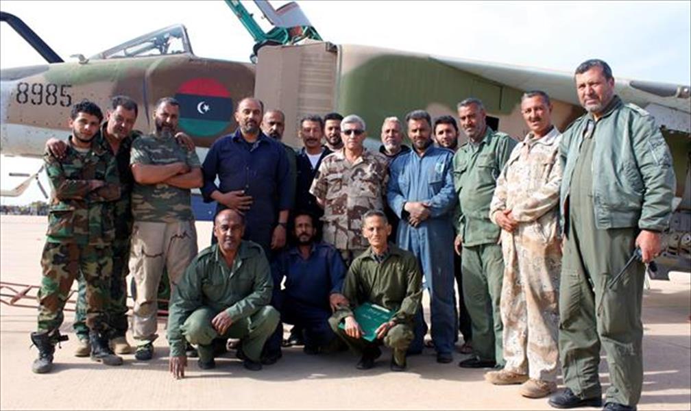 أول طائرة قاذفة تنضم إلى سلاح الجو الليبي