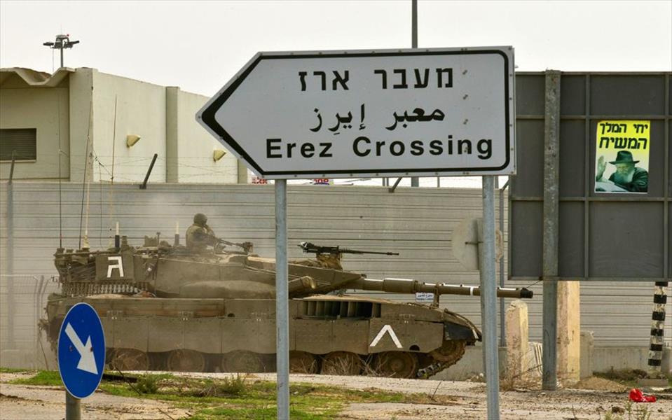 إسرائيل تعتزم فتح معبر إريز مع غزة أمام الشاحنات