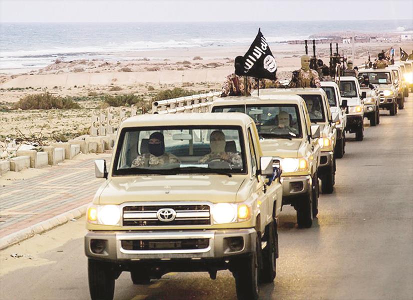 رتل تابع لـ«داعش» يتحرك نحو بوابة الكنشيلو بالجفرة