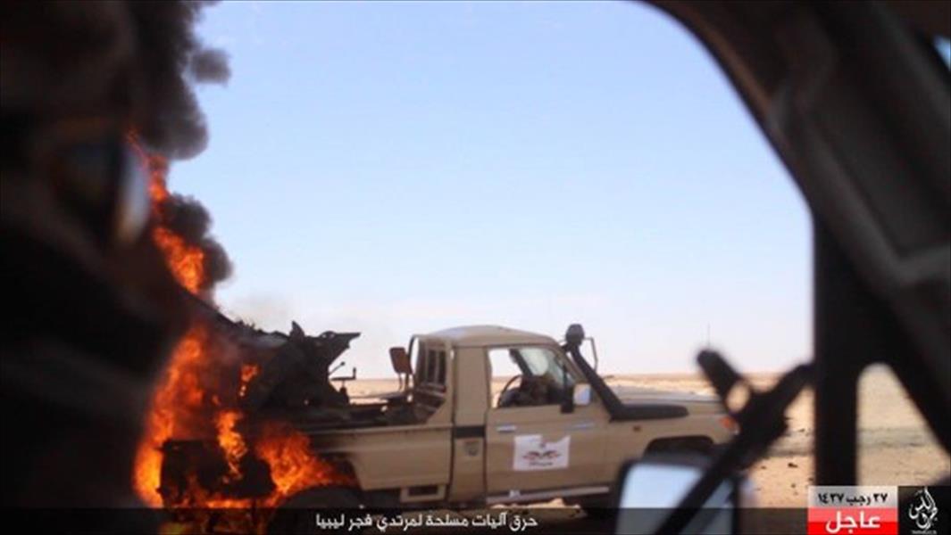 «داعش» يكشف هوية انتحاري بوابة أبوقرين شرق مصراتة