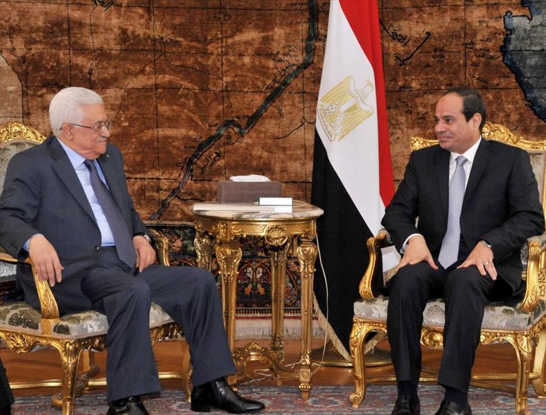 الرئيس الفلسطيني في القاهرة للقاء السيسي