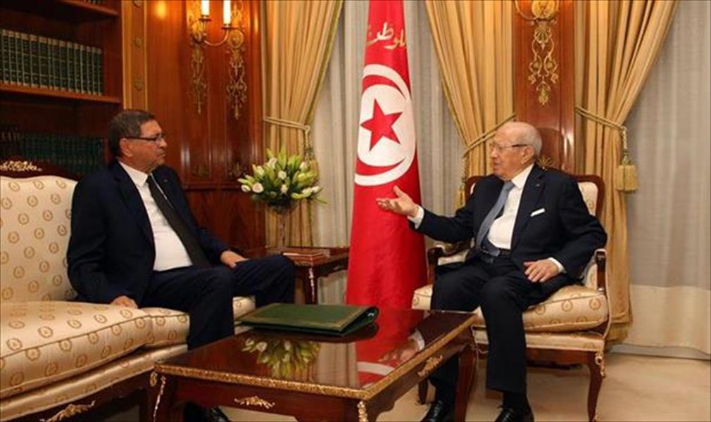 الصيد يطلع الرئيس التونسي على نتائج زيارته ليبيا