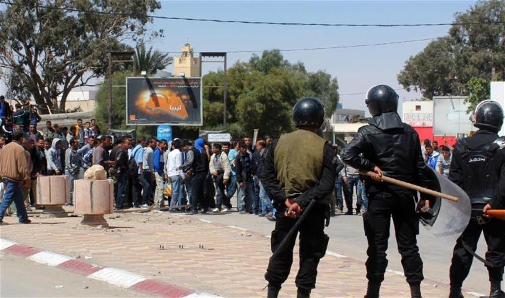 تظاهرة في بن قردان احتجاجًا على استمرار غلق معبر رأس إجدير
