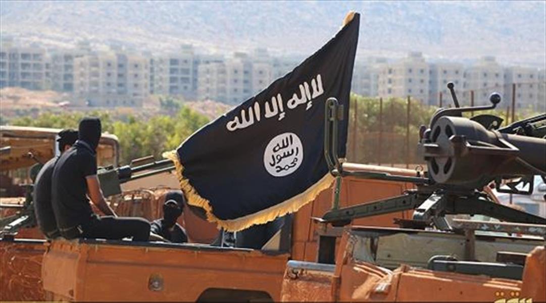 «داعش» يطلي المحكمة والنيابة بمنطقة أبوقرين بلون رايته