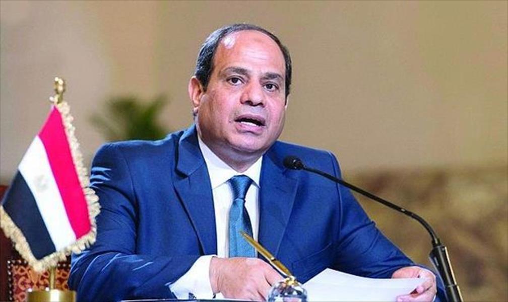 السيسي يطالب المصريين بترشيد استهلاك الطاقة