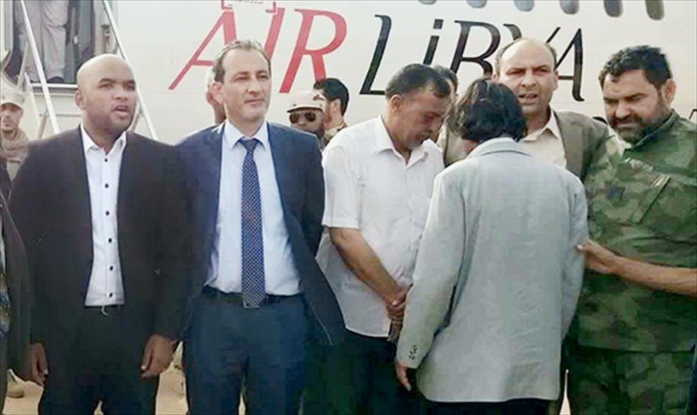 العقيد المهدي البرغثي يصل إلى العاصمة طرابلس