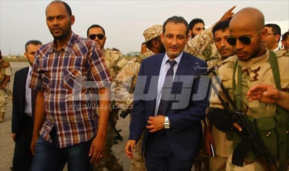 العقيد المهدي البرغثي يصل إلى العاصمة طرابلس