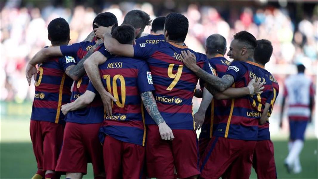 برشلونة يدخل نهائي كأس إسبانيا بالثلاثي المرعب