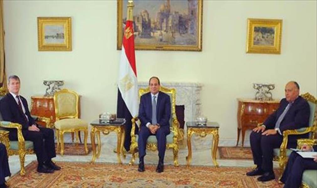 السيسي: مصر تساند ليبيا ضد جميع التنظيمات «الإرهابية» وليس داعش فقط