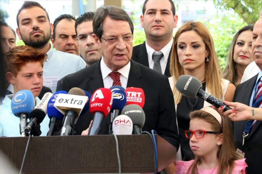 الرئيس القبرصي يلغي اجتماعًا حول إعادة توحيد الجزيرة