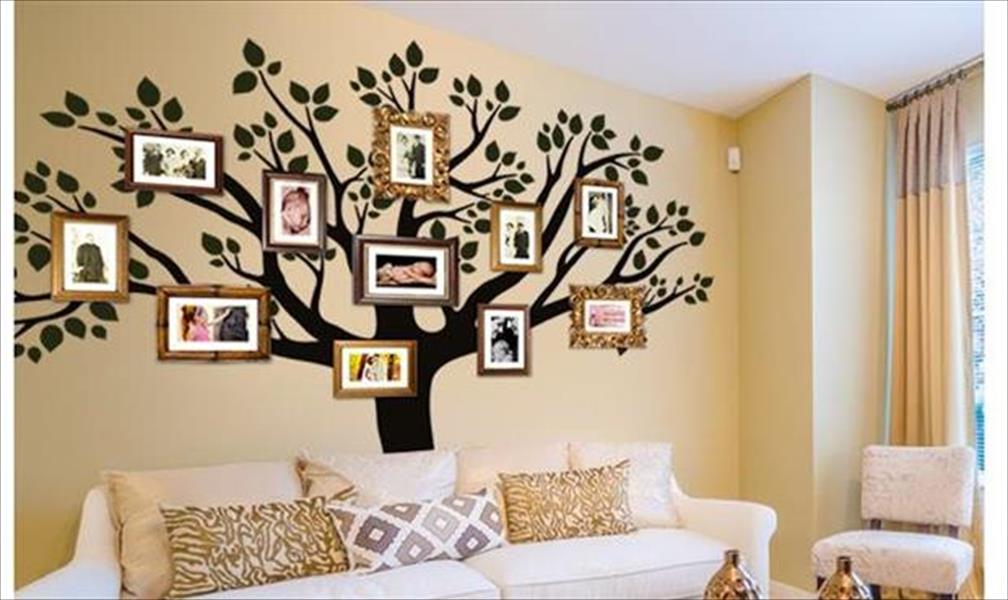 بالصور: زيني منزلك بشجرة العائلة