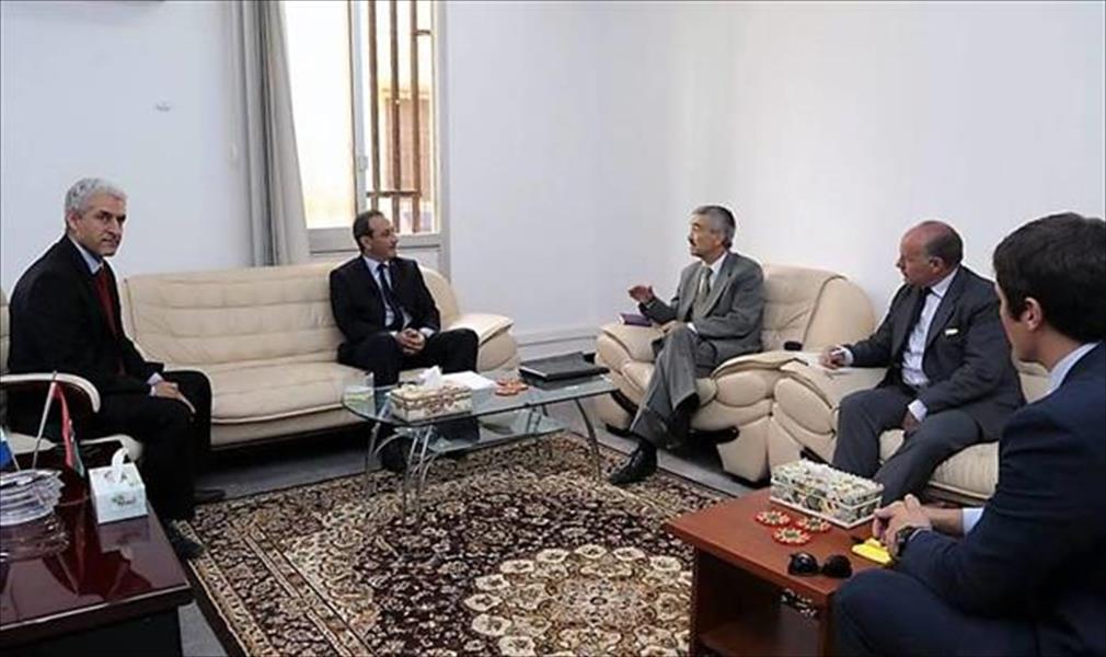البرغثي يستقبل السفير البريطاني في ليبيا