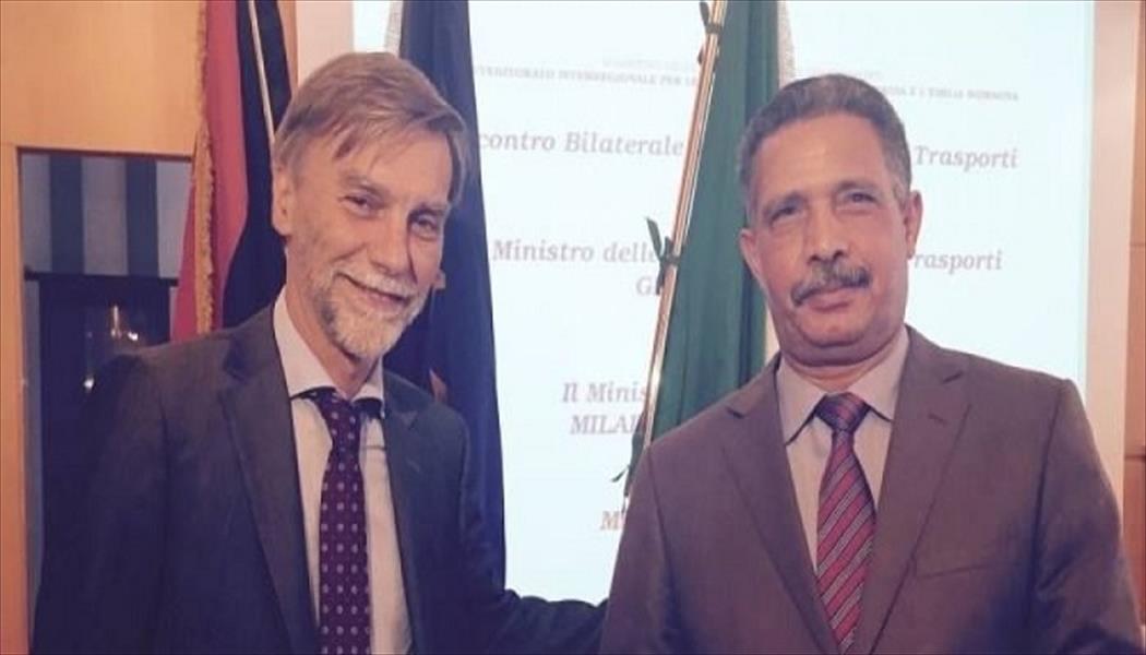 «الوفاق» تفاوض إيطاليا على فتح الأجواء أمام الرحلات الليبية