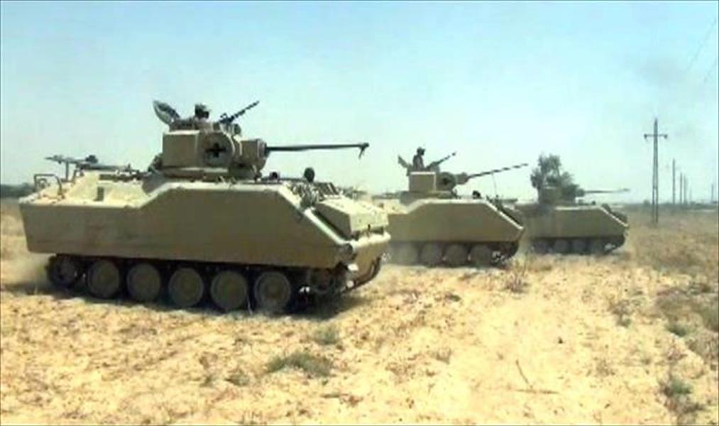 الجيش المصري يقتل 22 «تكفيريًّا» ويدمر 28 عشة للعناصر «الإرهابية»