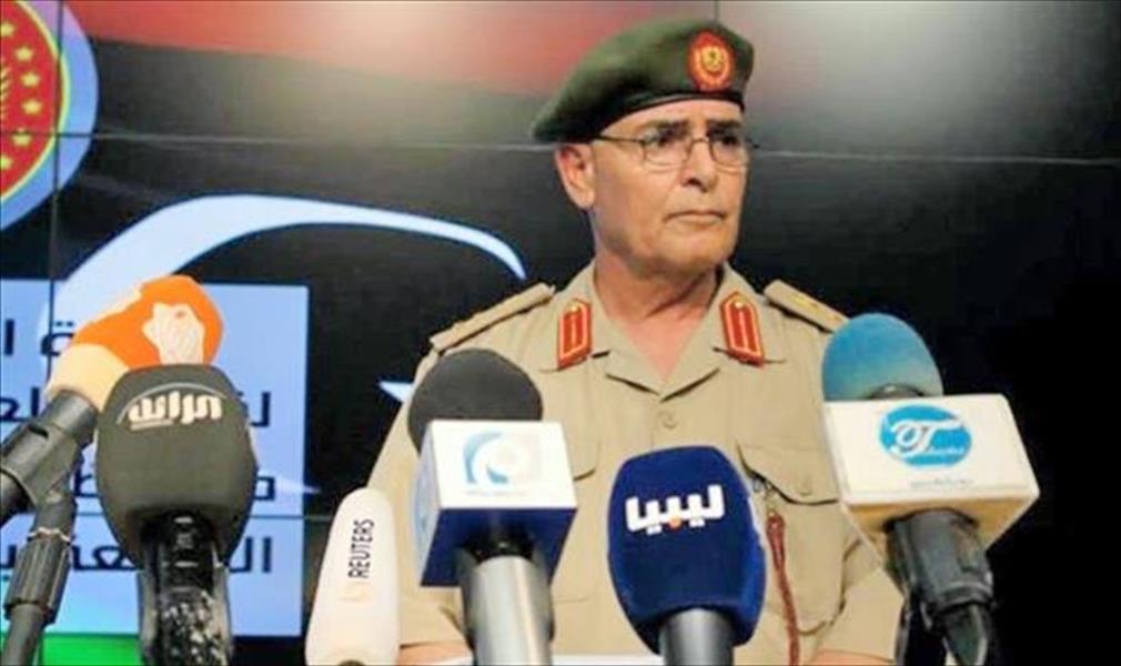 الغصري يعلن عن خمس خطط عسكرية جديدة لمحاربة «داعش»