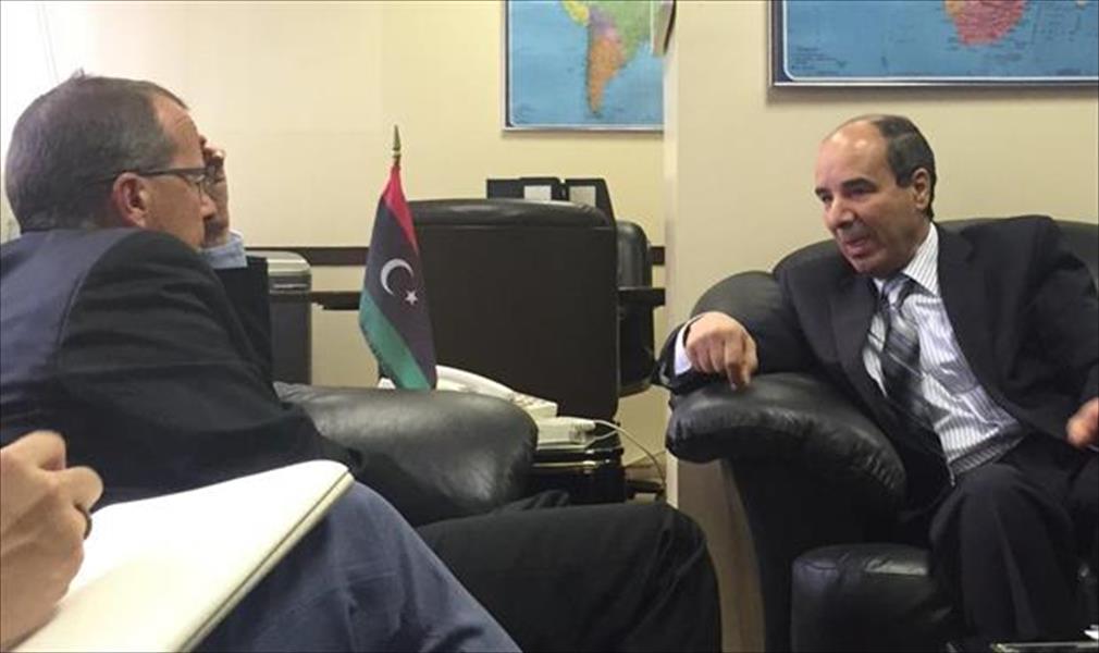 كوبلر يلتقي الدباشي وتشوركين لبحث الملف الليبي