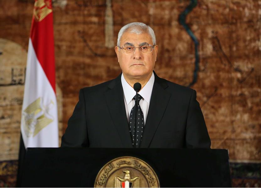 مصر: تعيين رئيس للمحكمة الدستورية خلفًا لعدلي منصور