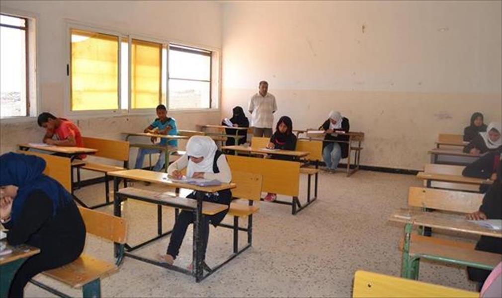 انتهاء امتحانات الشهادة الإعدادية في بلديتي طبرق وبئر الأشهب