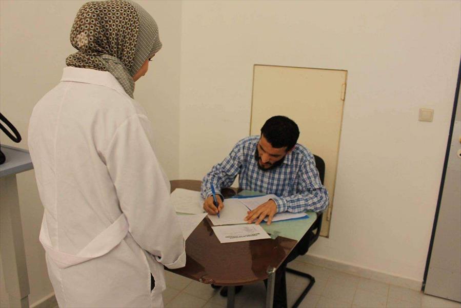 انطلاق امتحانات الدور الثاني لكلية الطب البشري بجامعة طبرق